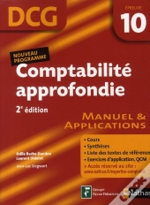 Comptabilité Approfondie ; Épreuve 10 Dcg ; Élève (Édition 2008)