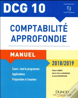 Capa do artigo Comptabilité Approfondie ; Manuel (Édition 2018/2019)