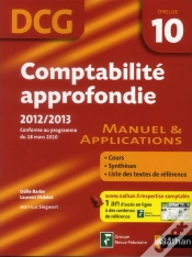 Capa do artigo Comptabilite Aprofondie Epreuve 10 Dcg Manuel Et Applications 2012