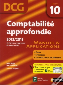 Capa do artigo Comptabilite Aprofondie Epreuve 10 Dcg Manuel Et Applications 2012