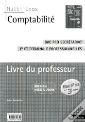 Capa do artigo Comptabilité ; Bac Pro Secrétariat ; 1re Et Terminale Professionnelles ; Livre Du Professeur