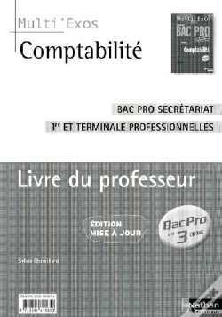 Capa do artigo Comptabilité ; Bac Pro Secrétariat ; 1re Et Terminale Professionnelles ; Livre Du Professeur