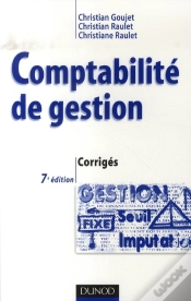 Capa do artigo Comptabilité De Gestion ; Corrigés