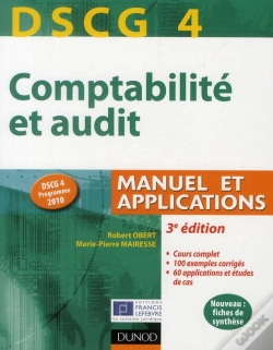 Capa do artigo Comptabilité Et Audit ; Dscg 4 ; Manuel Et Applications (3e Édition)
