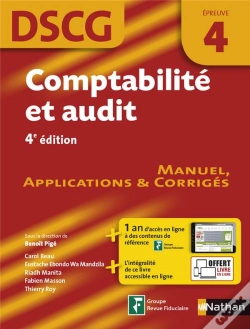 Capa do artigo Comptabilite Et Audit Epreuve 4 Dscg Manuel Applications Et Corriges 2016