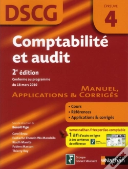 Capa do artigo Comptabilite Et Audit Epreuve 4 Dscg Manuelapplic Ation Et Corriges 2011