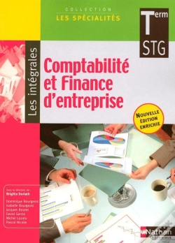 Capa do artigo Comptabilité Et Finance D'Entreprise ; Terminale Stg ; Les Specialités/Les Intégrales ; Élève (Édition 2008)