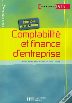 Capa do artigo Comptabilité Et Finance D'Entreprise ; Terminale Stg ; Livre De L'Élève