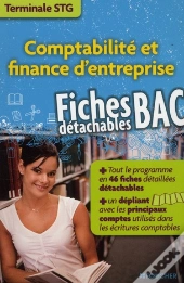 Comptabilité Et Finance D'Entreprise ; Terminale Stg