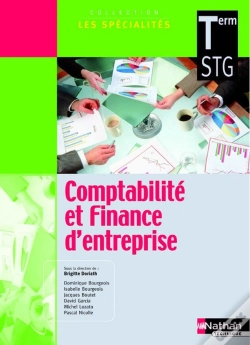 Capa do artigo Comptabilite Et Finance D'Entreprise ; Terminale Stg ; Specialites