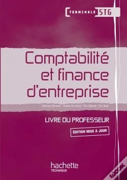 Capa do artigo Comptabilité Et Finance Des Entreprises ; Terminale Stg ; Livre Du Professeur