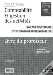 Comptabilité Et Gestion Des Activités ; Bac Pro Comptabilité ; 1re Et Terminale Professionnelles ; Livre Du Professeur