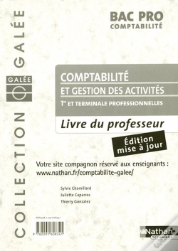 Capa do artigo Comptabilite Et Gestion Des Activites Bac Pro Comptabilite Galee Livre Du Professeur 2008