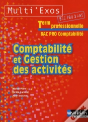 Capa do artigo Comptabilite Et Gestion Des Activites Terminale Bac Pro Comptabilite (Multi