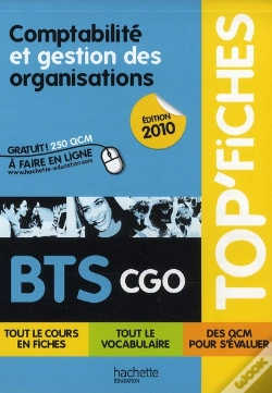 Capa do artigo Comptabilité Et Gestion Des Organisations ; Bts Cgo (Édition 2010)