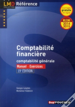 Capa do artigo Comptabilité Financière ; Comptabilité Générale ; Manuel ; Exercices (Édition 2014/2015)