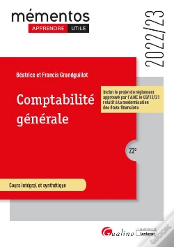 Capa do artigo Comptabilite Generale, 22eme Edition - Principes De La Modelisation Comptable - Analyse Comptable De