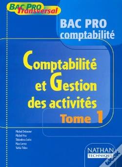 Capa do artigo Comptabilite Gestion T.1 Bac Pro Comptabilite ; Livre Eleve ; Edition 2001