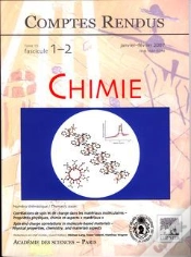 Capa do artigo Comptes Rendus Academie Des Sciences Chimie Tome 10 Fasc 12 Janvfev 2007 Correlations De Spin Et De