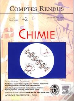 Capa do artigo Comptes Rendus Academie Des Sciences Chimie Tome 10 Fasc 12 Janvfev 2007 Correlations De Spin Et De
