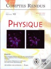 Capa do artigo Comptes Rendus Academie Des Sciences Physique Tome 6 Fasc 10 Decembre 2005multiconjugate Adaptive Op