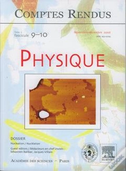 Capa do artigo Comptes Rendus Academie Des Sciences Physique Tome 7 Fasc 910 Novdec 2006 Nucleation Nucleation