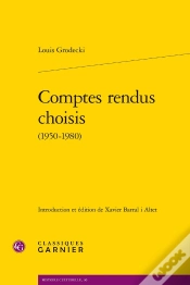 Capa do artigo Comptes Rendus Choisis (1950-1980)