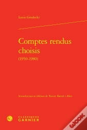 Comptes Rendus Choisis (1950-1980)