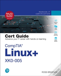 Capa do artigo Comptia Linux+ Xk0-005 Cert Guide