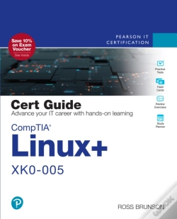 Capa do artigo Comptia Linux+ Xk0-005 Cert Guide