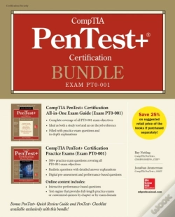 Capa do artigo Comptia Pentest+ Certification Bundle (Exam Pt0-001)