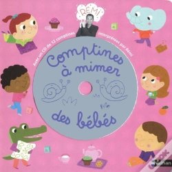 Capa do artigo Comptines Animees Pour Bebes Livre + Cd