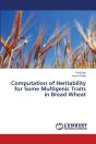 Computation Of Heritability For Some Multigenic Traits In Bread Wheat - Preview