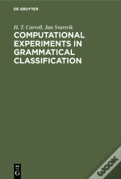 Capa do artigo Computational Experiments In Grammatical Classification