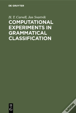 Capa do artigo Computational Experiments In Grammatical Classification