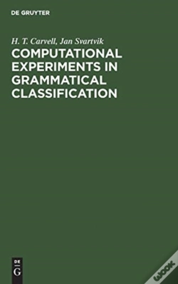 Capa do artigo Computational Experiments In Grammatical Classification