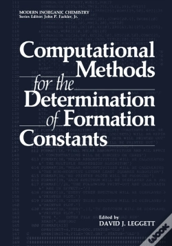 Capa do artigo Computational Methods For The Determination Of Formation Constants