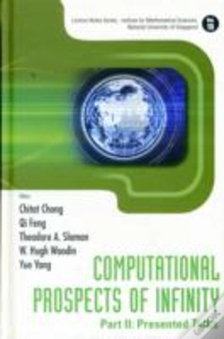 Capa do artigo Computational Prospects Of Infinity - Part Ii: Presented Talks