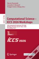 Computational Science Â€“ Iccs 2026 Workshops