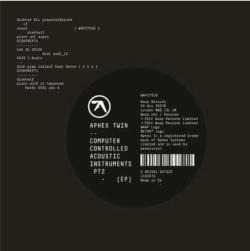 Capa do artigo Computer Controlled Acoustic Instruments Pt. 2 - CD