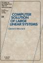 Computer Solution Of Large Linear Systems - Preview