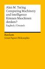 Computing Machinery And Intelligence / Können Maschinen Denken? Englisch/Deutsch - Preview