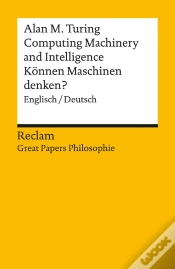 Capa do artigo Computing Machinery And Intelligence / Können Maschinen Denken? Englisch/Deutsch