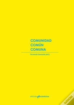 Capa do artigo Comunidad. Común Comuna