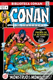 Capa do artigo Conan Barbaro V1 04 1972-73 Monstruo Mon