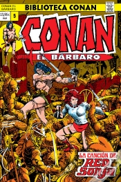 Capa do artigo Conan Barbaro V1 05 1973 Cancion Red Son