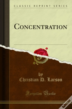 Capa do artigo Concentration