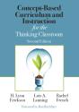 Concept-Based Curriculum And Instruction For The Thinking Classroom - Preview
