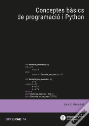 Capa do artigo Conceptes Basics De Programacio I Python