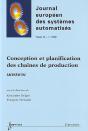 Conception Et Planification Des Chaines De Production Mosim'01 Journal Europeendes Systemes Automati - Preview